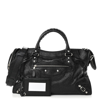 Balenciaga Agneau Giant 12 Silver Hardware City Black 1 of 11