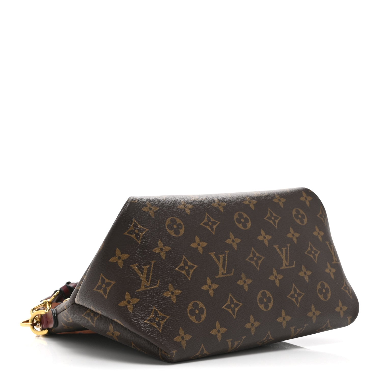 Louis Vuitton Monogram Beaubourg Hobo Mini Bordeaux Red Peach Safran Blue Jean Blue 4 of 9