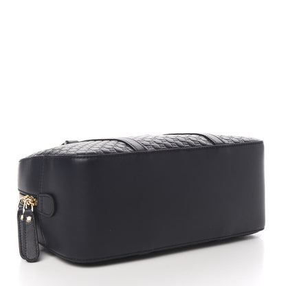 Gucci Microguccissima Medium Crossbody Bag Blue 3 of 9
