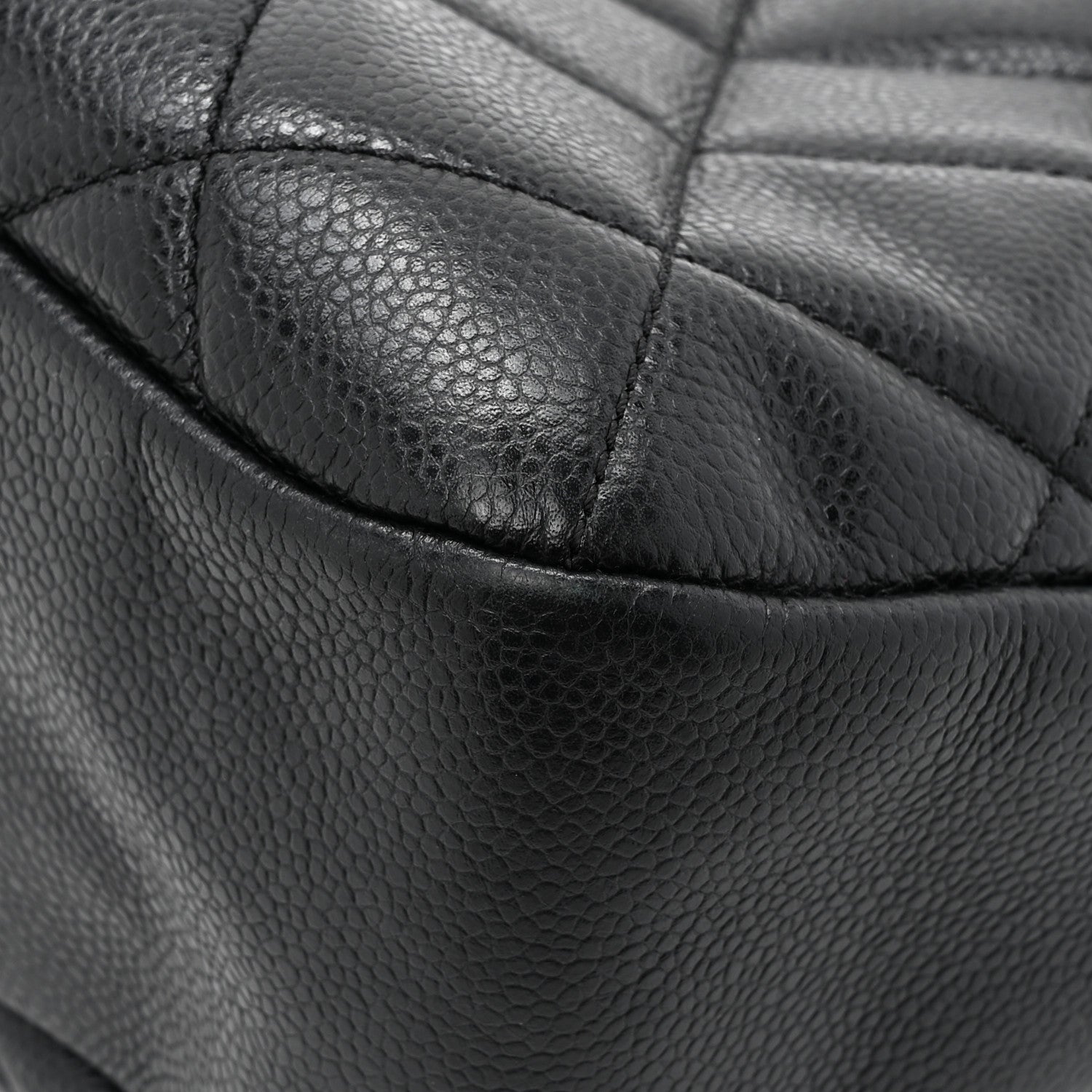 Chanel Caviar Quilted Timeless CC Soft Tote Black 11 of 13
