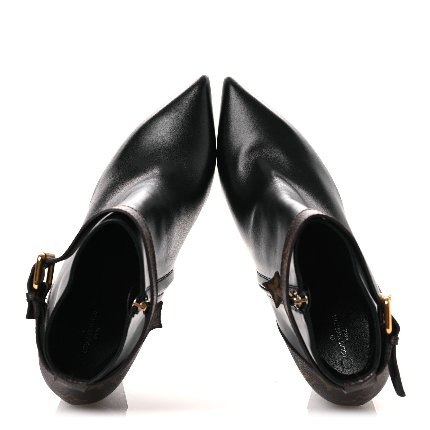 Louis Vuitton Calfskin Monogram Matchmake Low Boots 41 2 of 12