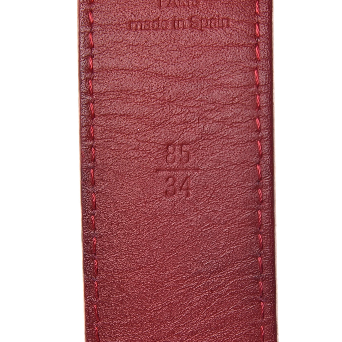 Monogram Multicolor LV Cut Reversible Belt 85 34 White Grenade