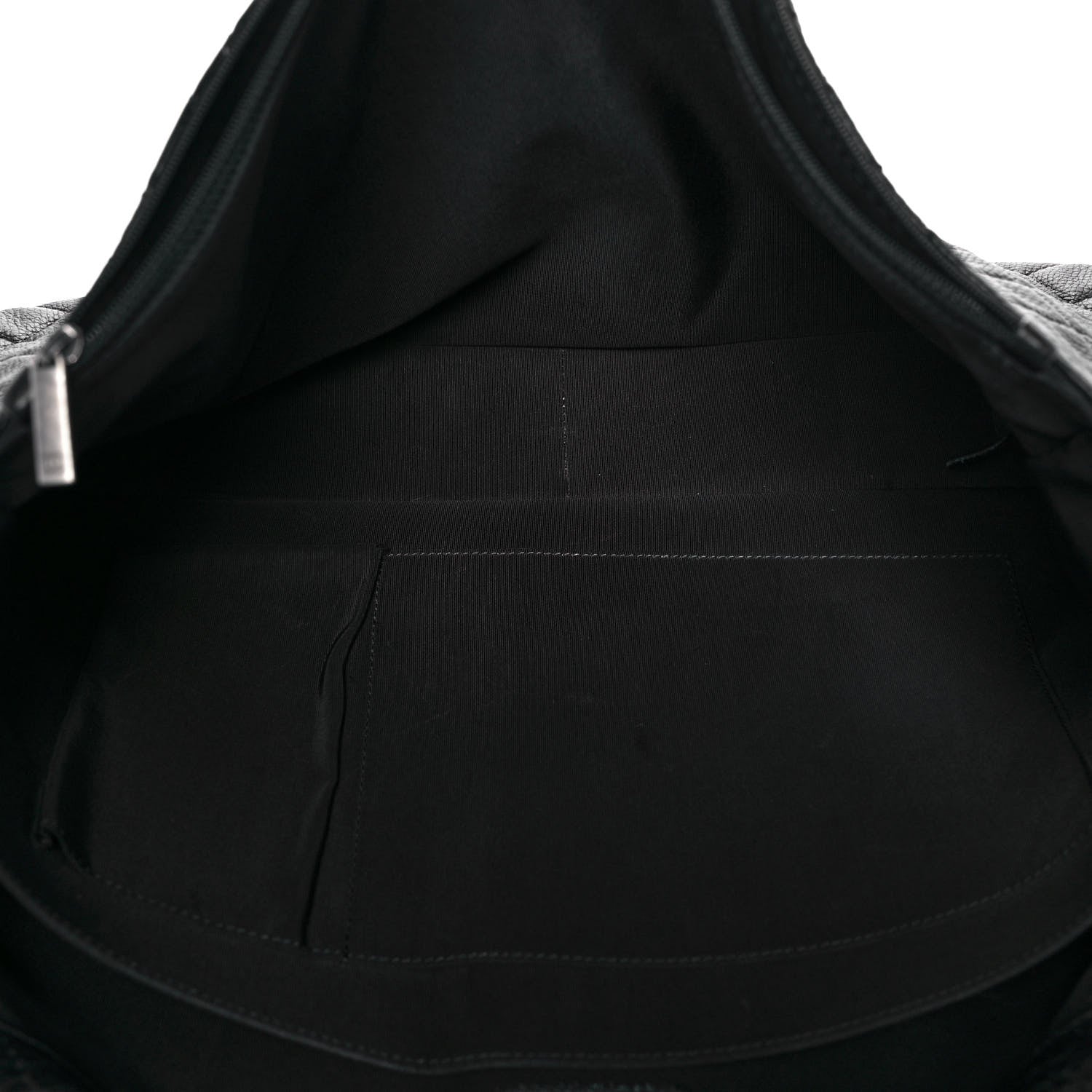 Chanel Calfskin Quilted XXL Travel Flap Bag Black 5 of 10