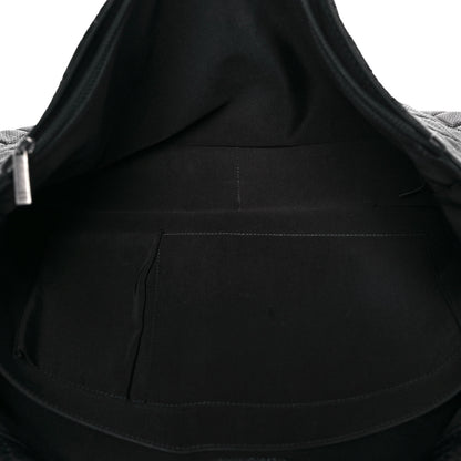 Chanel Calfskin Quilted XXL Travel Flap Bag Black 5 of 10