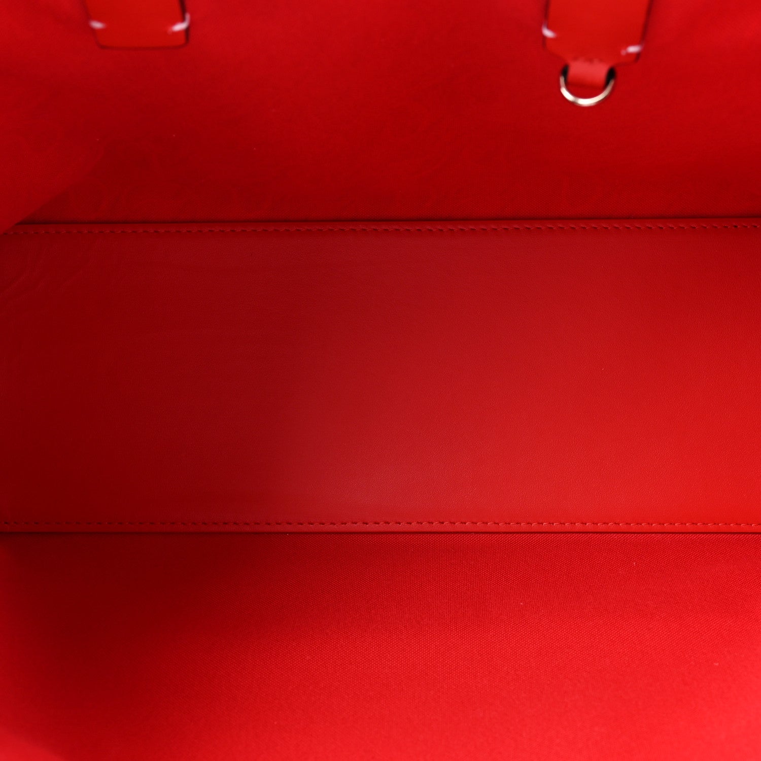 Christian Louboutin Calfskin Empire Spikes Small East West Cabata Tote White Black 6 of 16