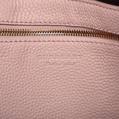 Burberry Grainy Calfskin Remington Tote Pale Ash Rose 7 of 12