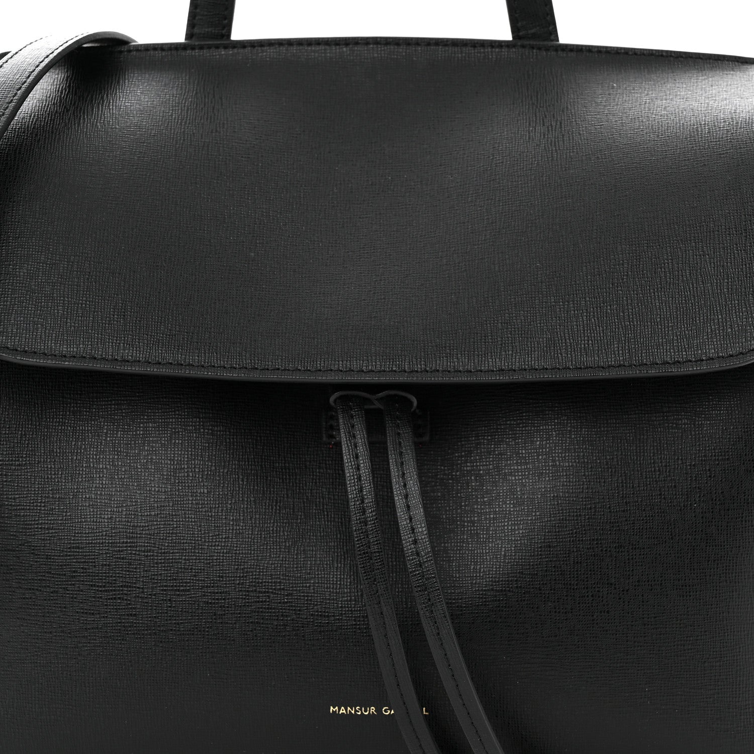 Mansur Gavriel Calfskin Mini Lady Bag Black Flamma 8 of 12