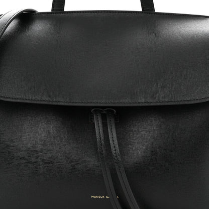 Mansur Gavriel Calfskin Mini Lady Bag Black Flamma 8 of 12