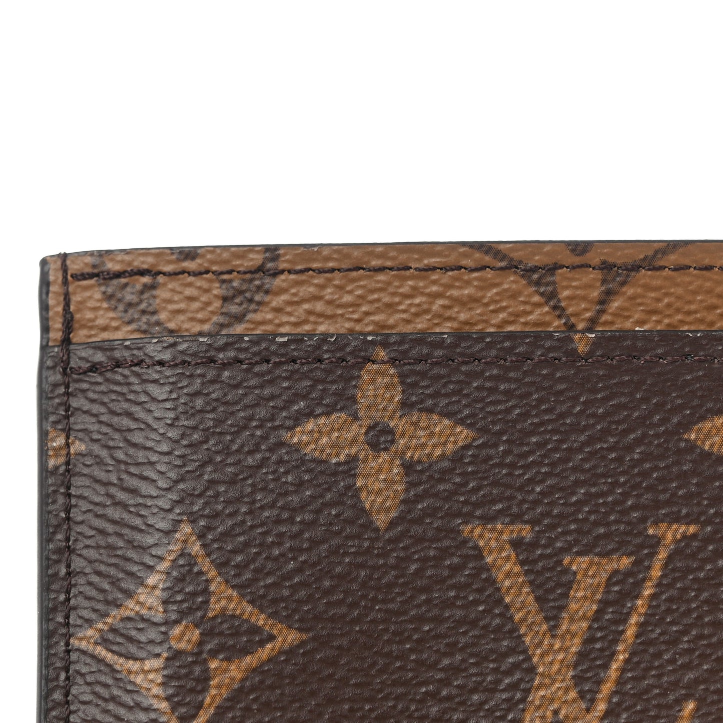 Reverse Monogram Card Holder