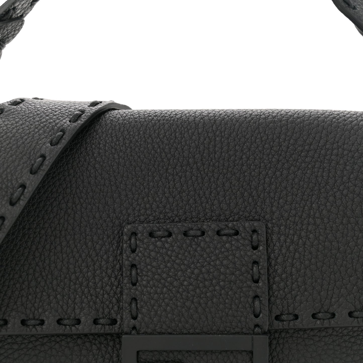 Cuoio Romano Selleria Baguette Black Black