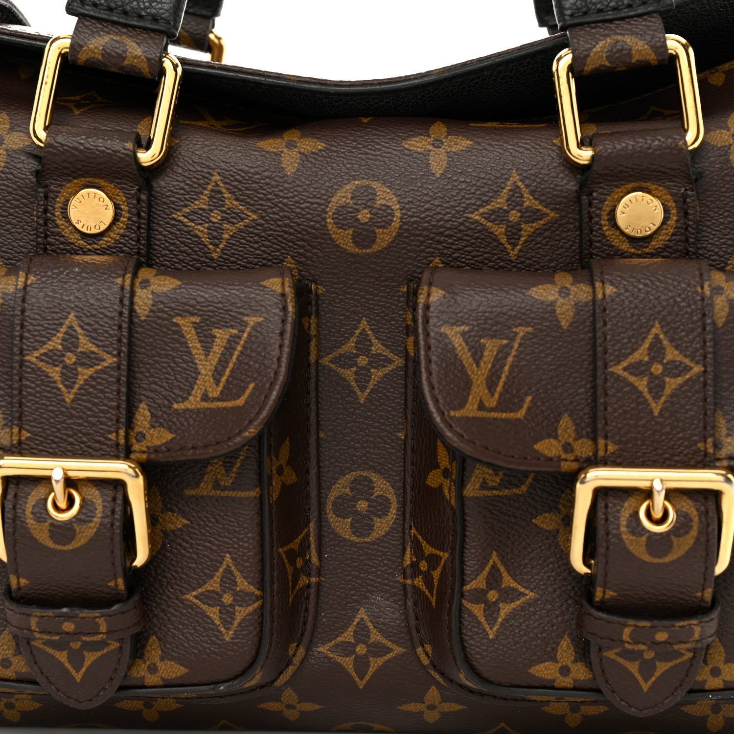 Louis Vuitton Monogram Manhattan NM Black 9 of 18
