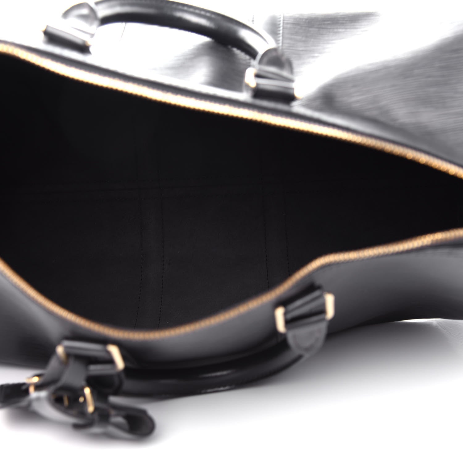 Louis Vuitton Epi Keepall 45 Black 4 of 11