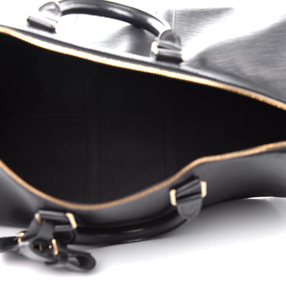 Louis Vuitton Epi Keepall 45 Black 4 of 11