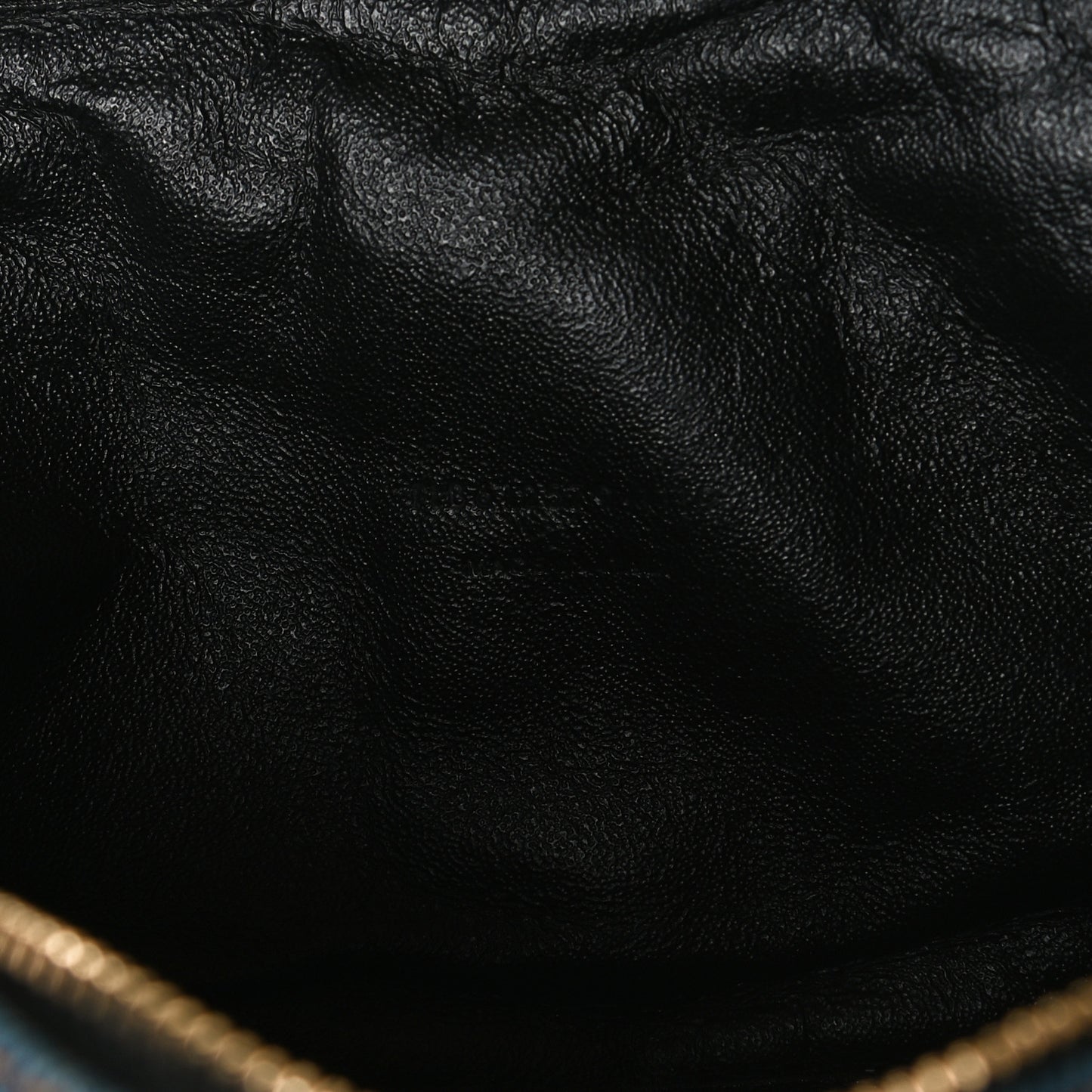 Denim Matelasse Monogram Mini Lou Camera Bag California Blue