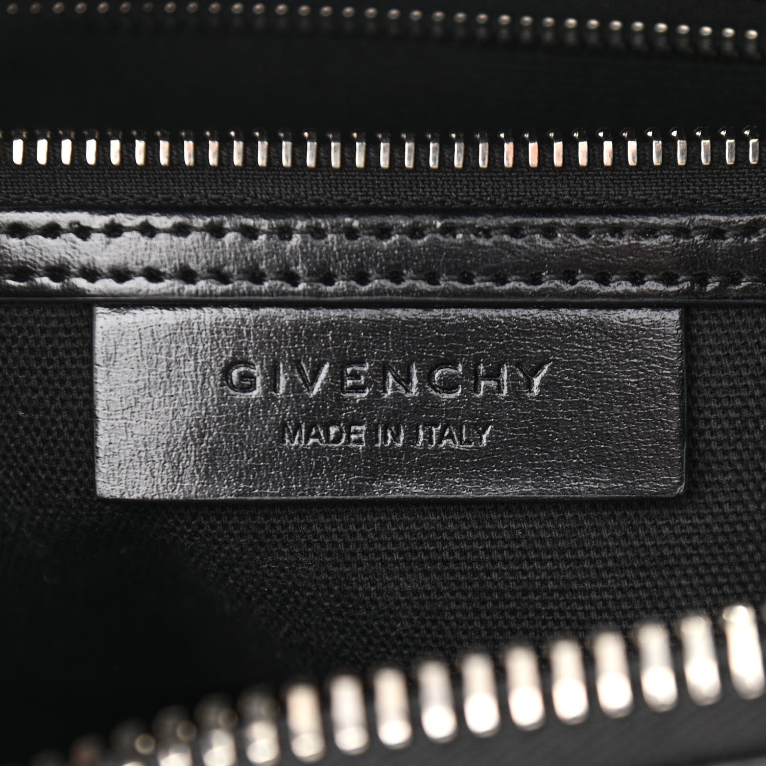Givenchy Shiny Lord Calfskin Small Antigona Black 6 of 12