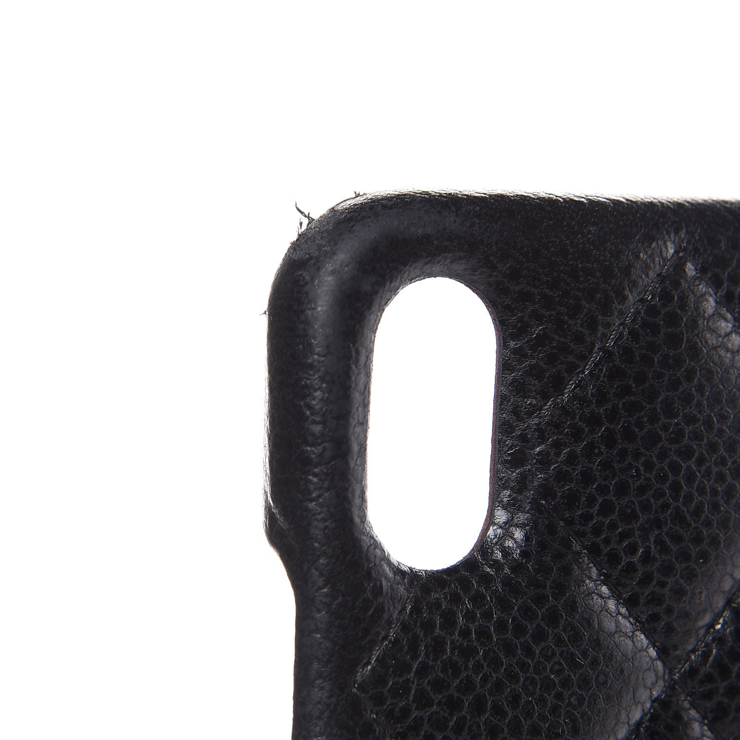 Chanel Caviar Quilted iPhone X Coco Tech Case Black 9 of 11