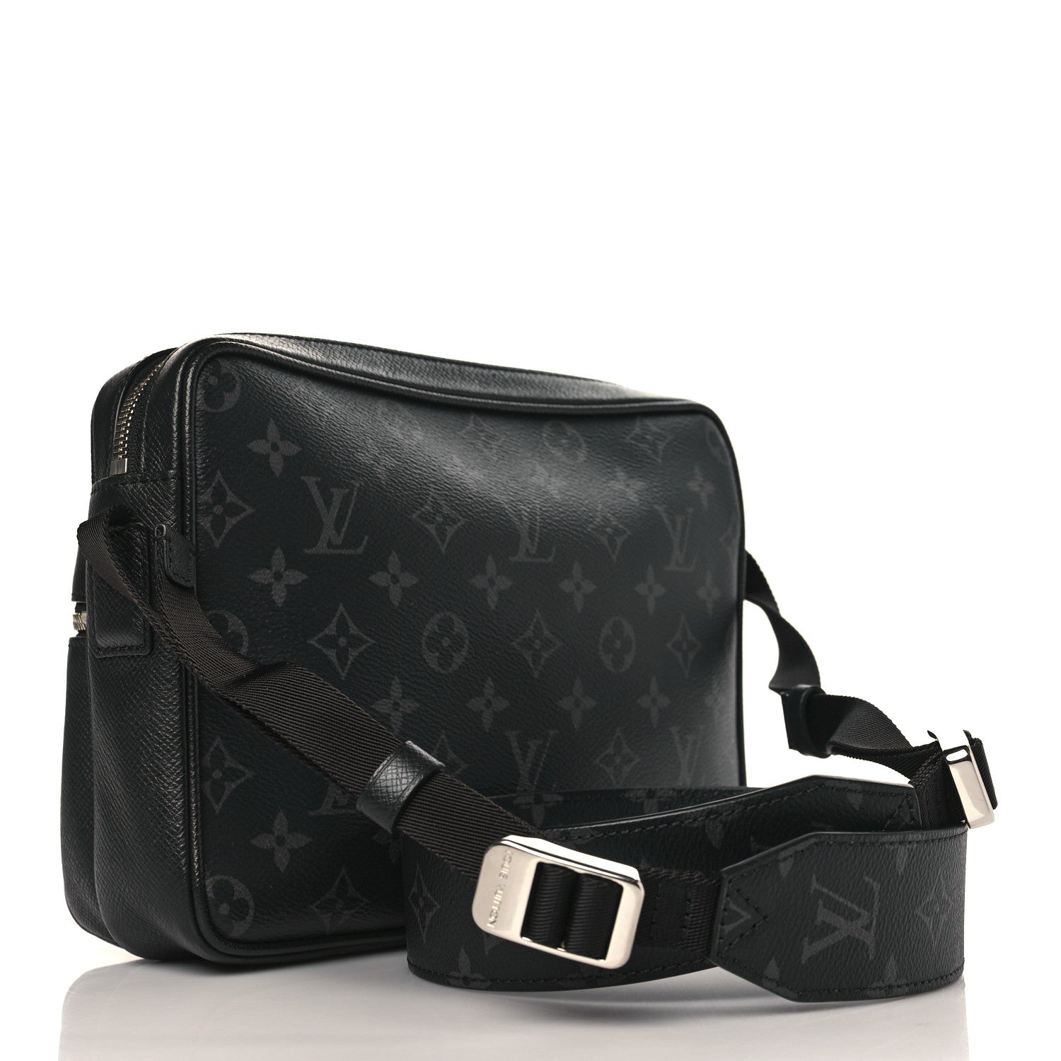 Louis Vuitton Taiga Monogram Eclipse Outdoor Messenger Black 3 of 8