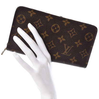 Louis Vuitton Monogram Porte-Monnaie Zippy Wallet 2 of 12