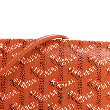Goyard Goyardine Plumet Wallet Clutch Orange 7 of 9