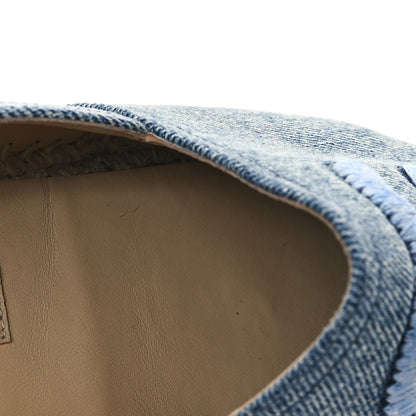 Chanel Denim CC Espadrilles 39 Blue Black 10 of 11