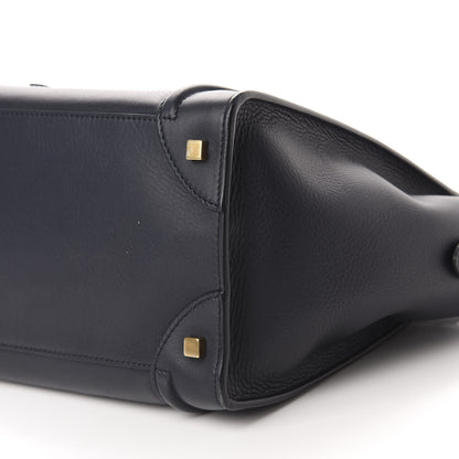 Celine Smooth Calfskin Mini Luggage Navy Blue 7 of 11