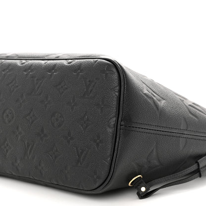 Louis Vuitton Empreinte Monogram Giant Neverfull MM Black 10 of 10