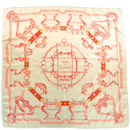 Hermes Silk Mors Et Gourmettes Scarf 90 1 of 8