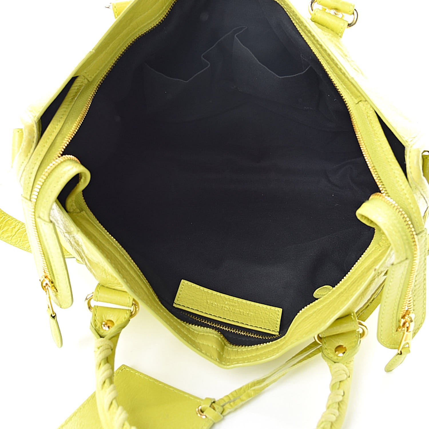 Balenciaga Agneau Giant 12 Gold Hardware City Jaune Poussin 5 of 19