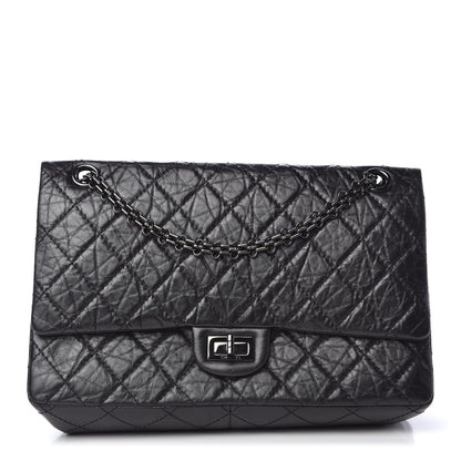 Chanel Aged Calfskin Quilted 2.55 Reissue 226 Flap So Black 1 of 10