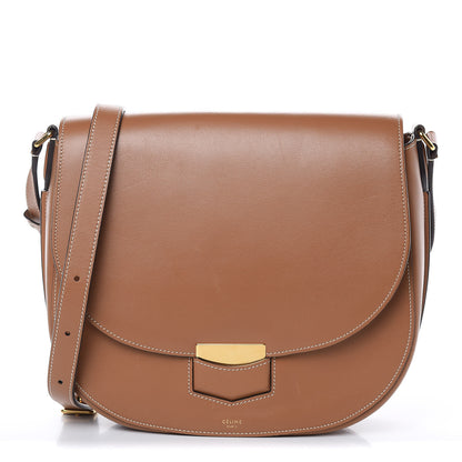 Celine Palmelato Calfskin Medium Trotteur Tan 1 of 12