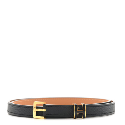 Hermes Epsom 15mm Pop H Belt 90 Black 1 of 4
