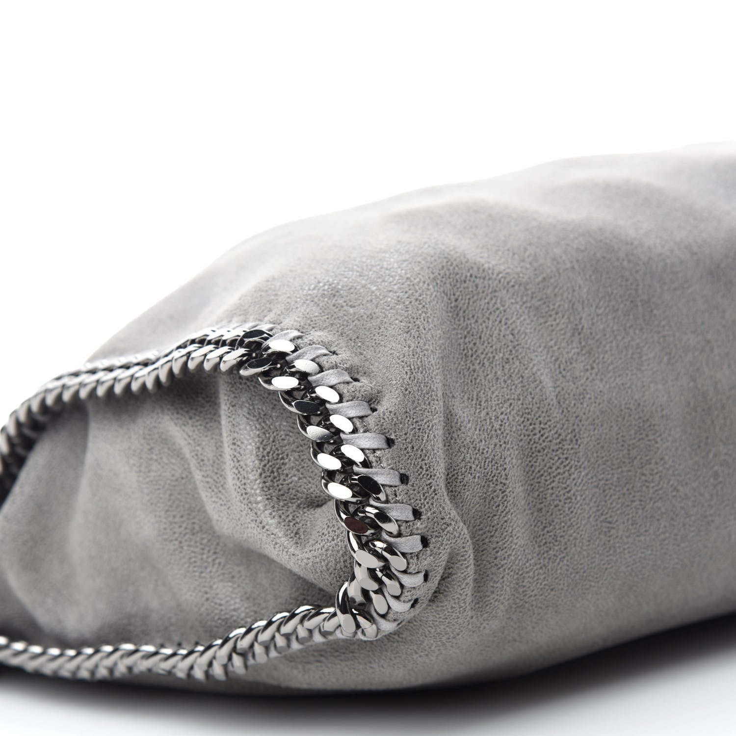 Stella McCartney Shaggy Deer Falabella Fold Over Tote Grey 7 of 12