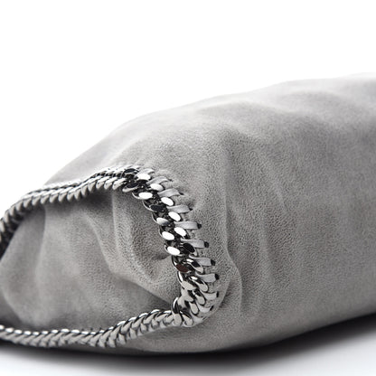 Stella McCartney Shaggy Deer Falabella Fold Over Tote Grey 7 of 12