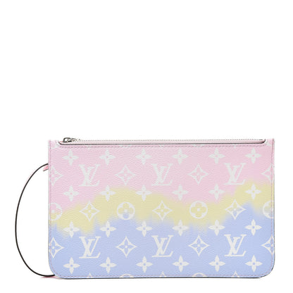 Louis Vuitton Monogram Escale Neverfull MM GM Pochette Pastel 1 of 7