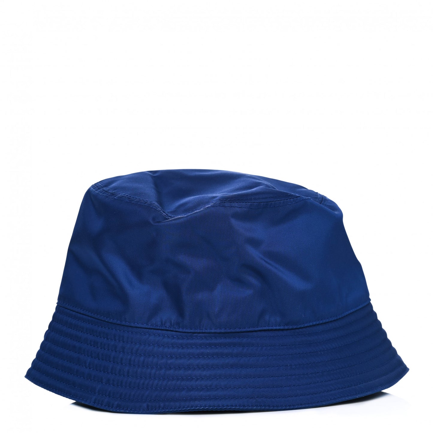 Nylon Metal Triangle Logo Mens Bucket Hat M Bluette