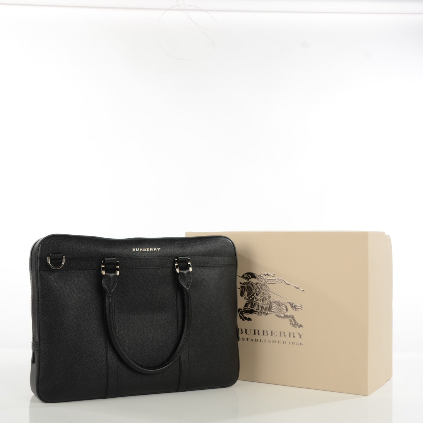 London Leather Ormond Briefcase Black