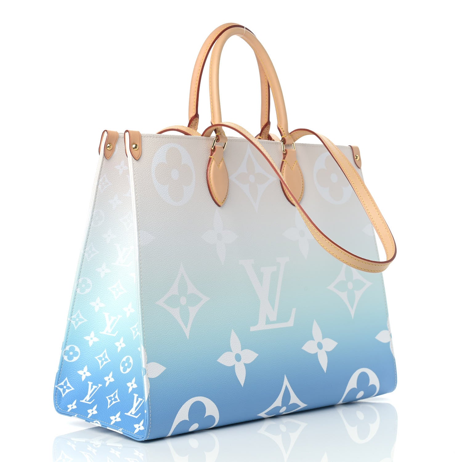 Louis Vuitton Monogram Giant By The Pool Onthego GM Blue 2 of 7