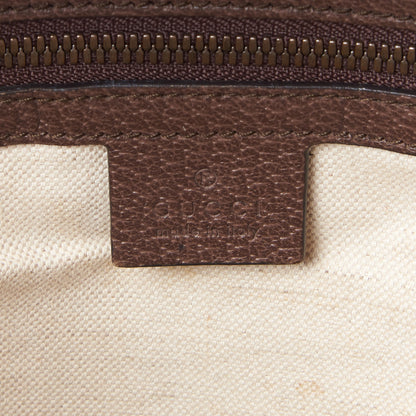 Gucci GG Supreme Monogram Calfskin Web Small Ophidia Day Backpack Beige Ebony New Acero 8 of 14