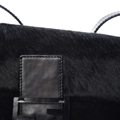 Fendi Calf Hair Baguette Black 10 of 11