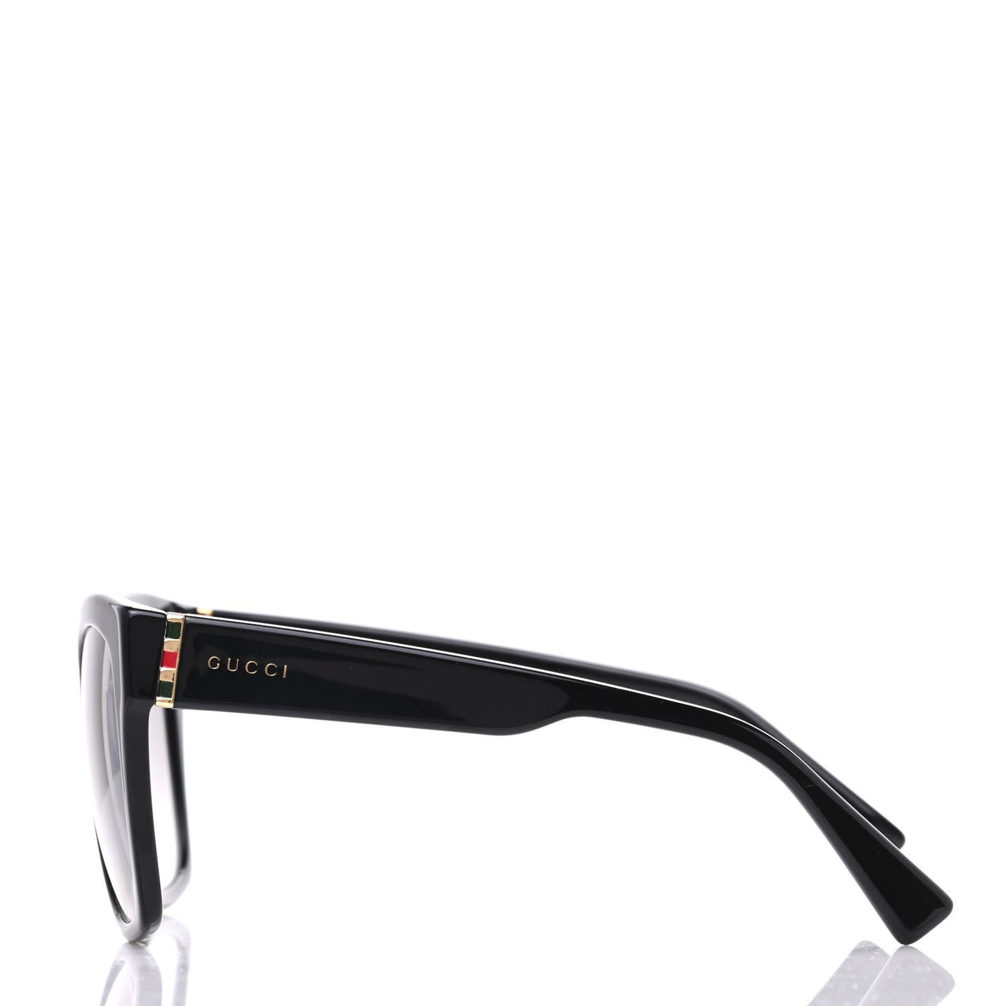 Acetate Square Frame Sunglasses GG0459S Black