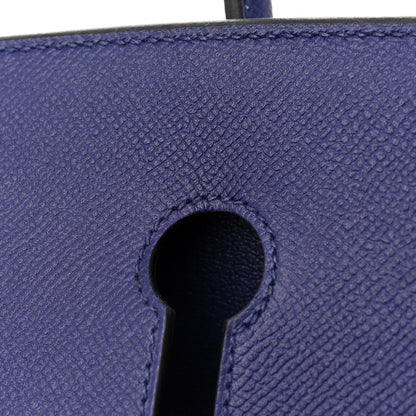 Hermes Epsom Birkin 35 Bleu Encre 12 of 13