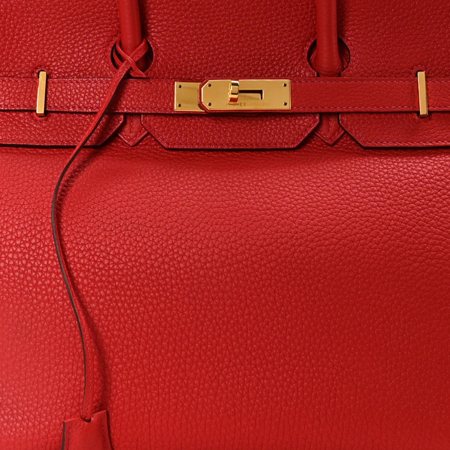 Hermes Togo BIRKIN 35 Geranium 9 of 12
