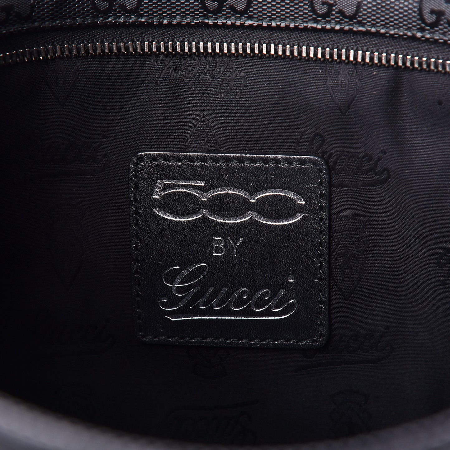 Imprime Monogram Web Medium 500 by Gucci Flat Messenger Bag Black