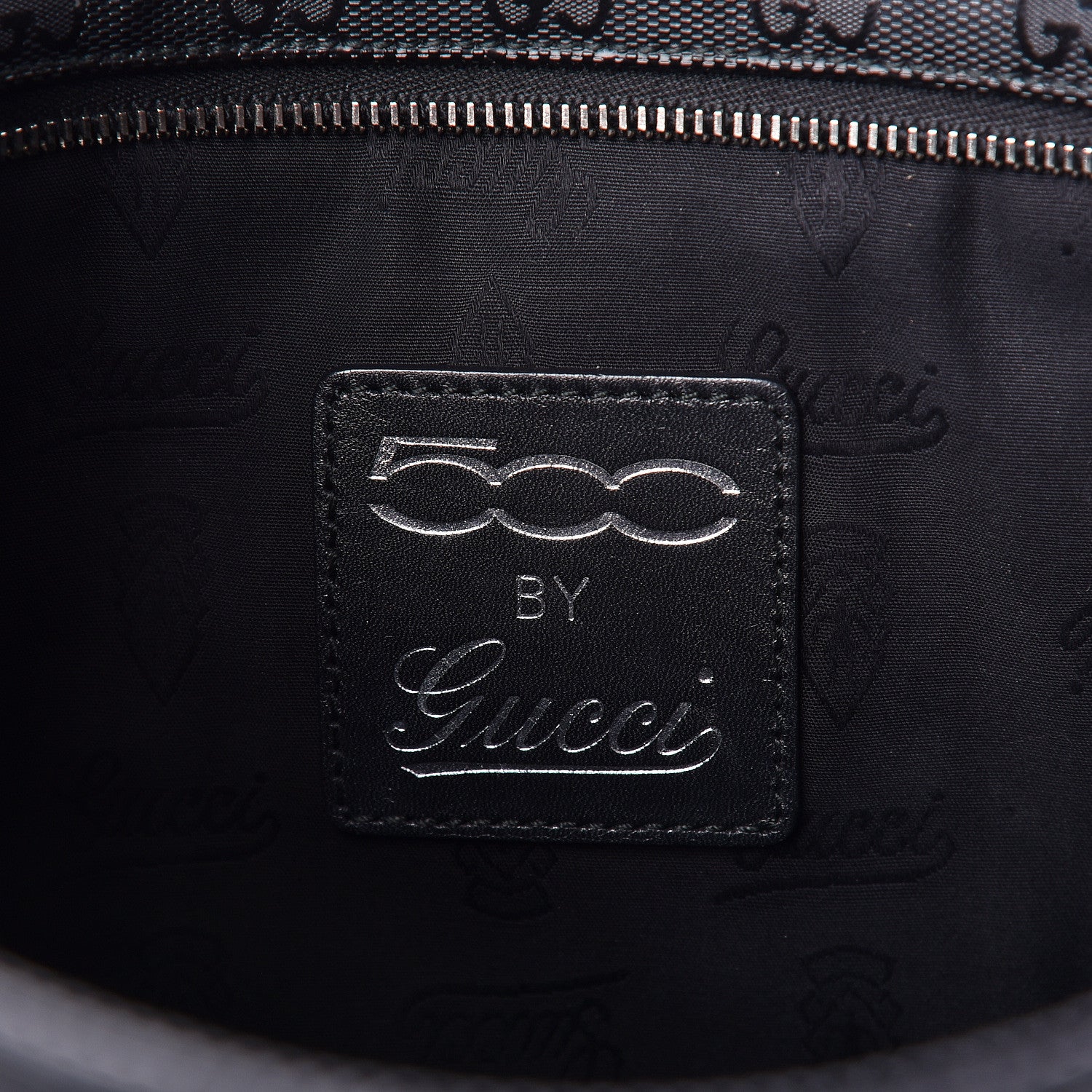 Gucci Imprime Monogram Web Medium 500 by Gucci Flat Messenger Bag Black 6 of 11