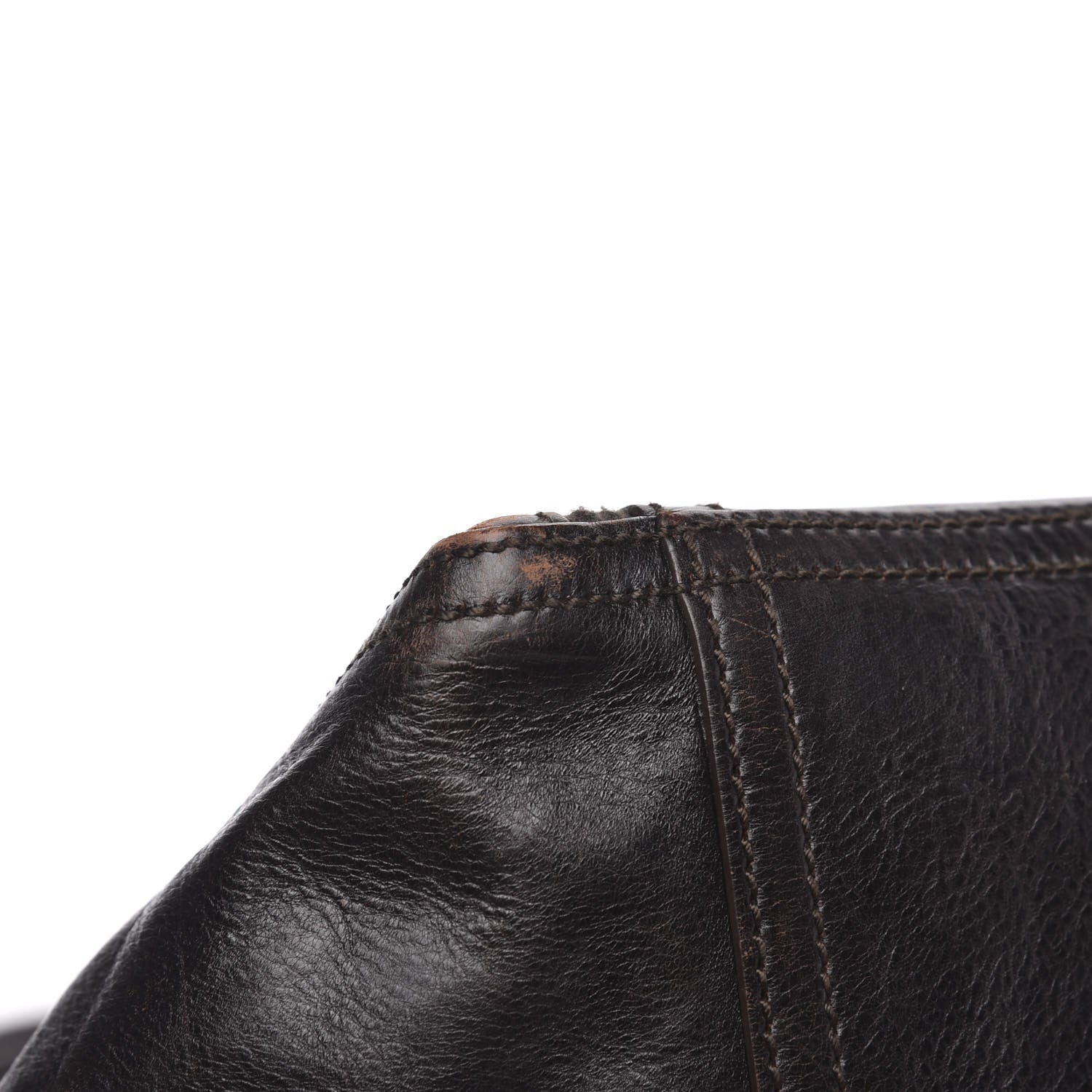 Saint Laurent Calfskin Medium Downtown Brown 10 of 19