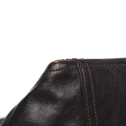 Saint Laurent Calfskin Medium Downtown Brown 10 of 19