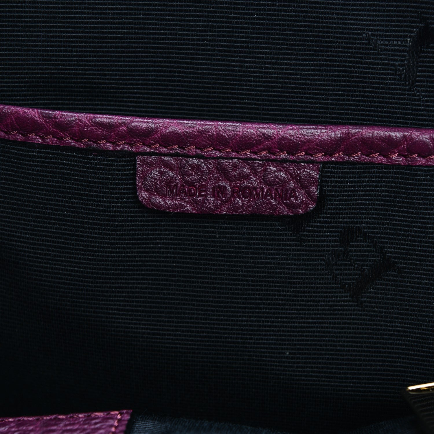 Burberry Heritage Grain Small Orchard Bowling Bag Damson Magenta 6 of 8