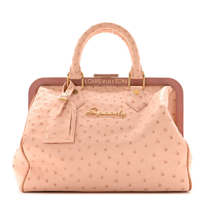 Louis Vuitton Ostrich Frame Speedy Pink 1 of 13