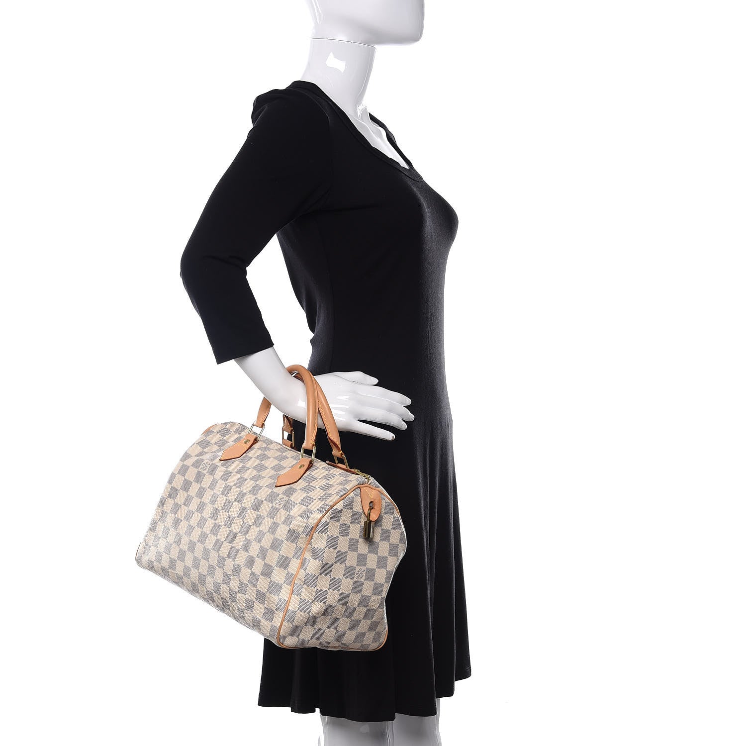 Louis Vuitton Damier Azur Speedy 30 2 of 11