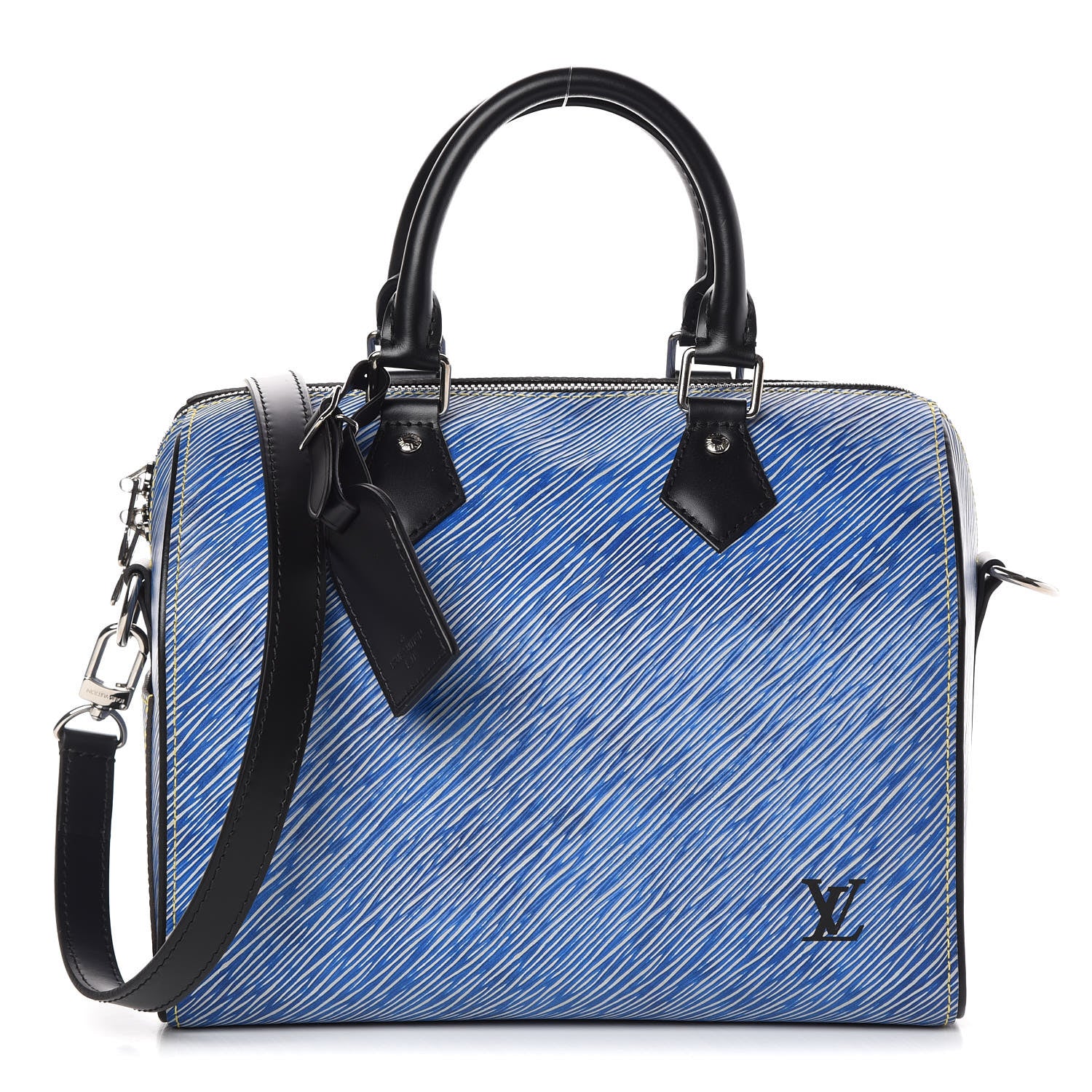 Louis Vuitton Epi Speedy Bandouliere 25 Denim Light 1 of 9